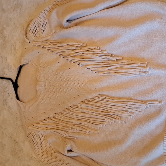 FRINGED SWEATER - Picture 2 of 4